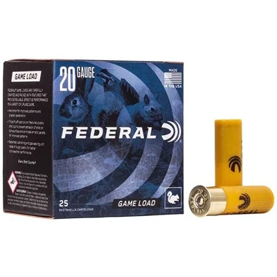 Federal Ammunition 20 Gauge – 25rd