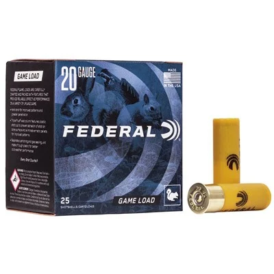 Federal Ammunition 20 Gauge – 25rd